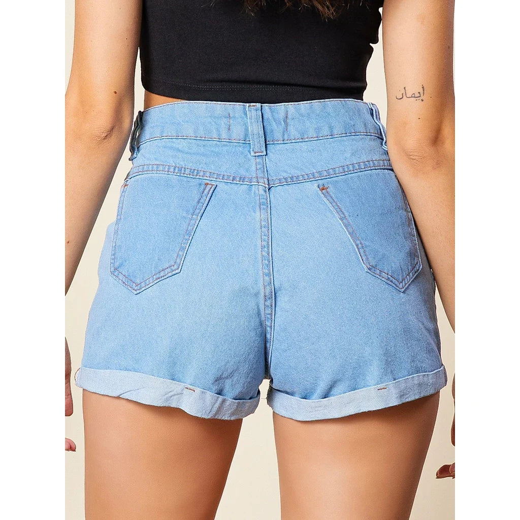 Shorts Jeans Feminino