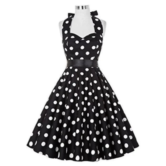 Roupas De Verão Polka Dot Vintage