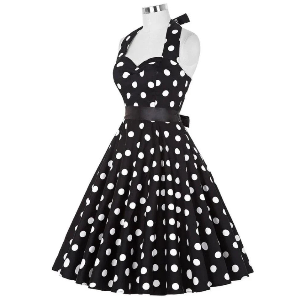 Roupas De Verão Polka Dot Vintage