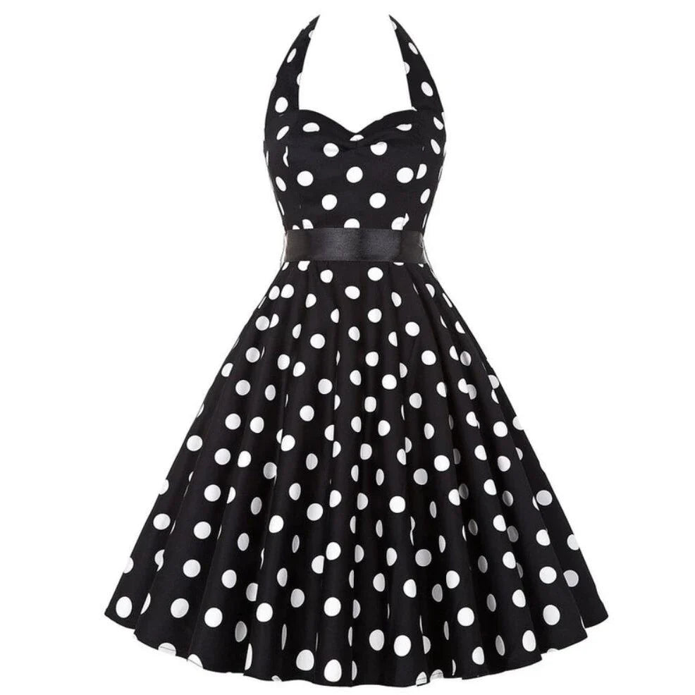 Roupas De Verão Polka Dot Vintage